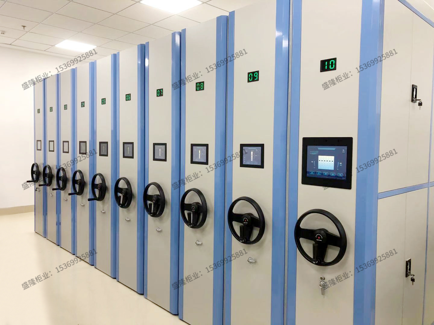 對于海量存儲需求的使用場所電動密集柜的容量能滿足嗎